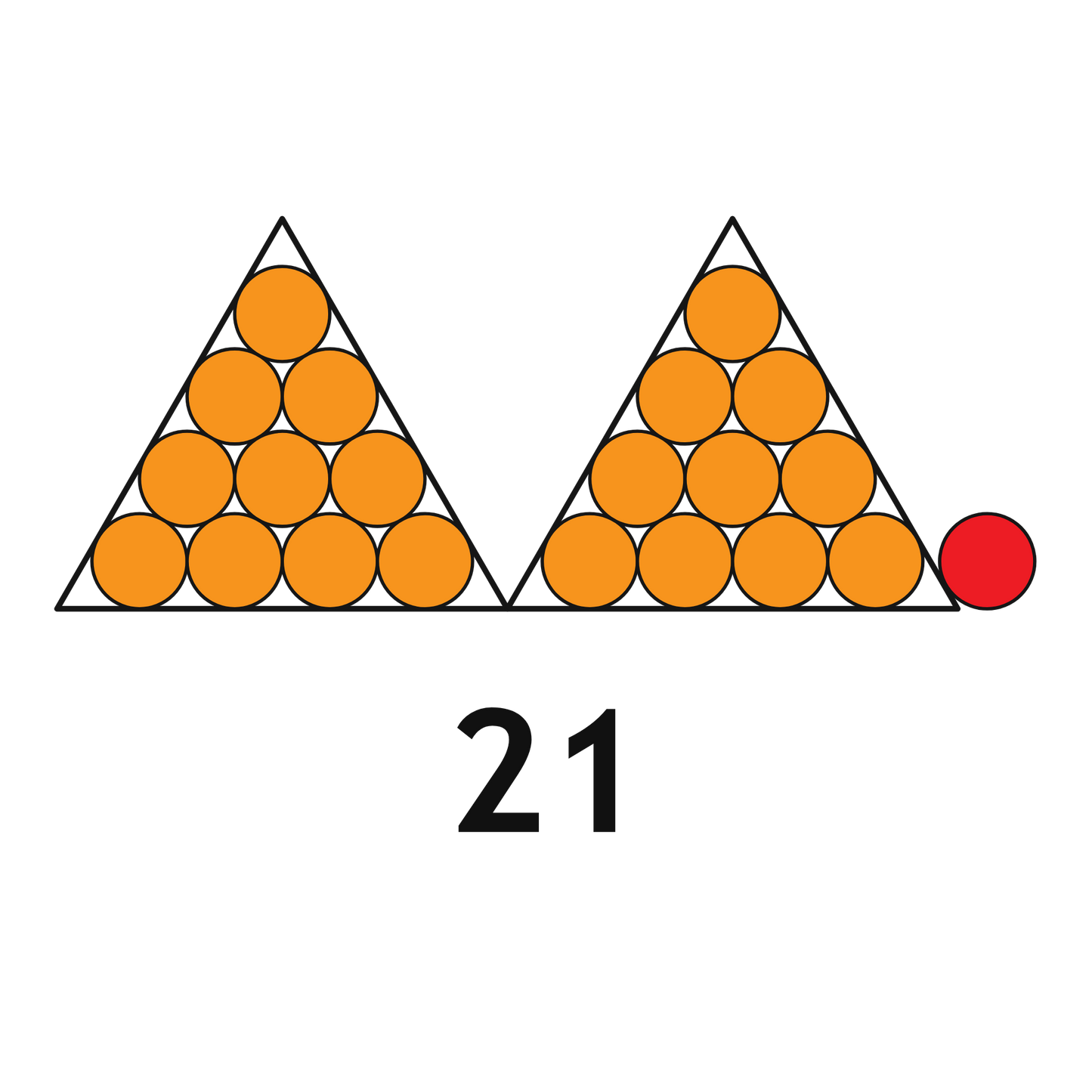 ColorMyMath number 21 design