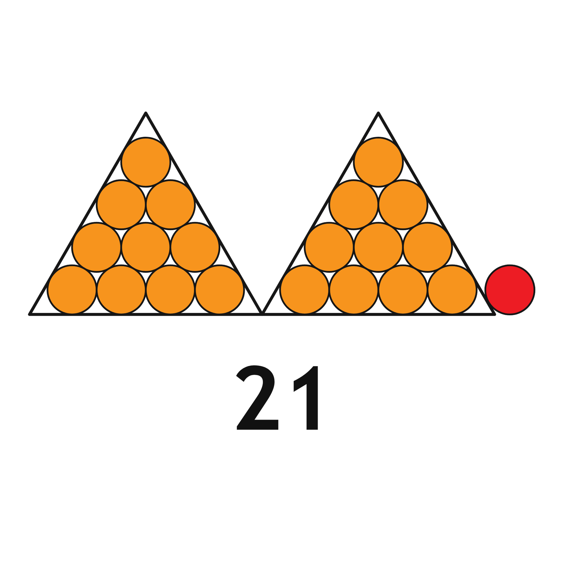ColorMyMath number 21 design