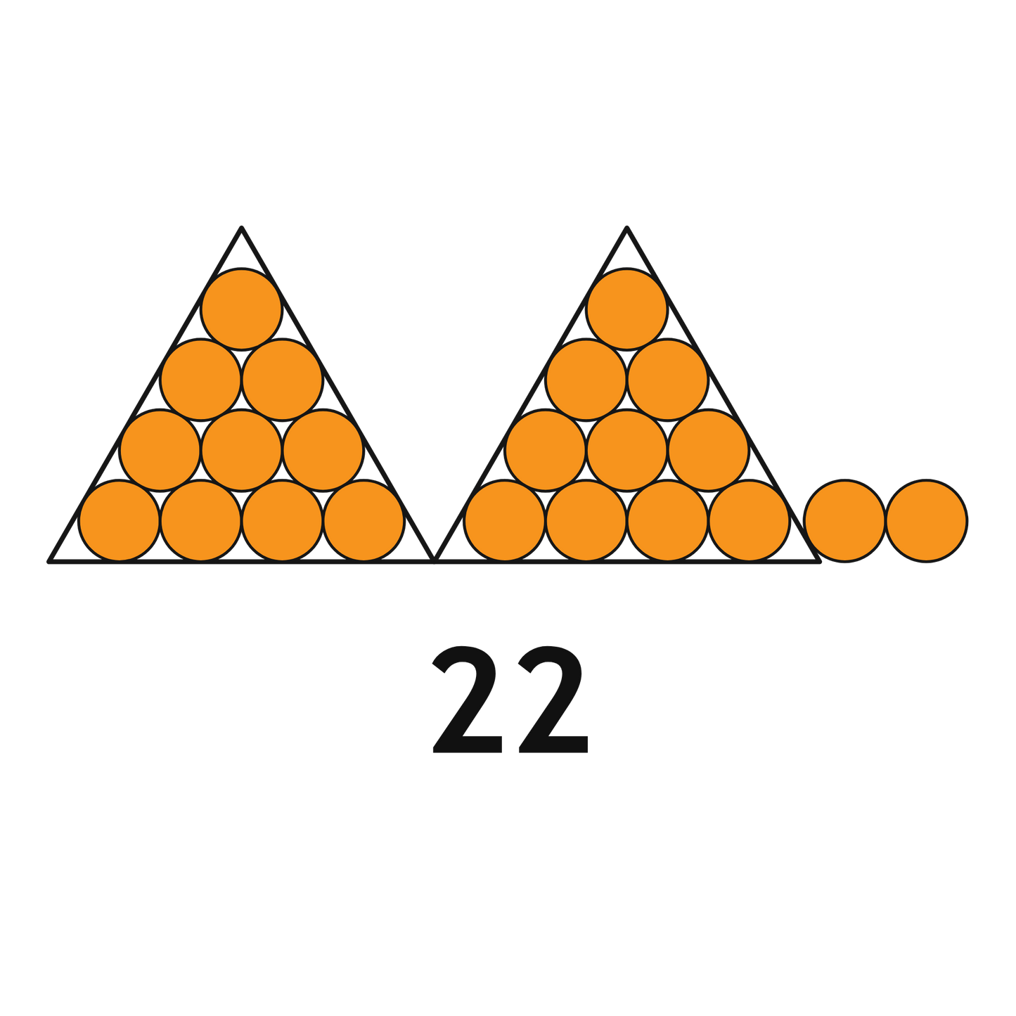 ColorMyMath number 22 design