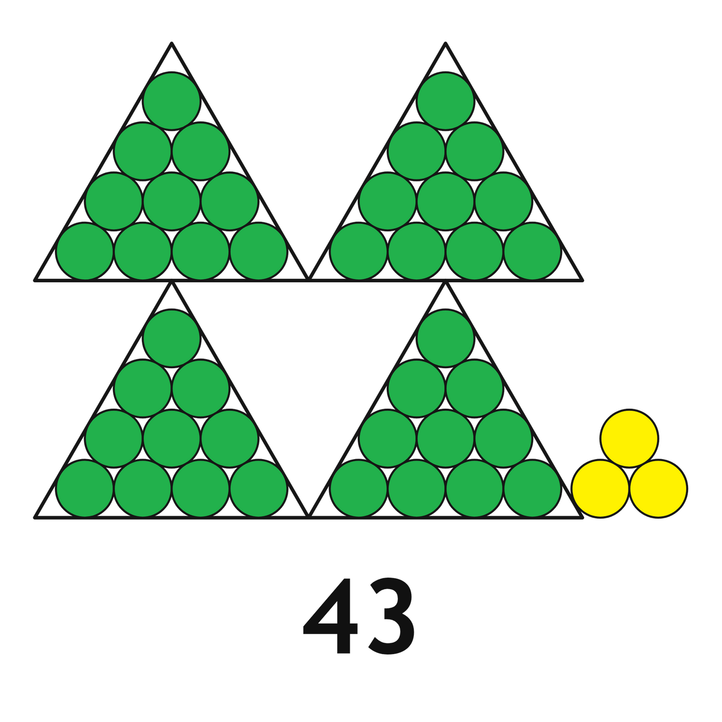ColorMyMath number 43 design
