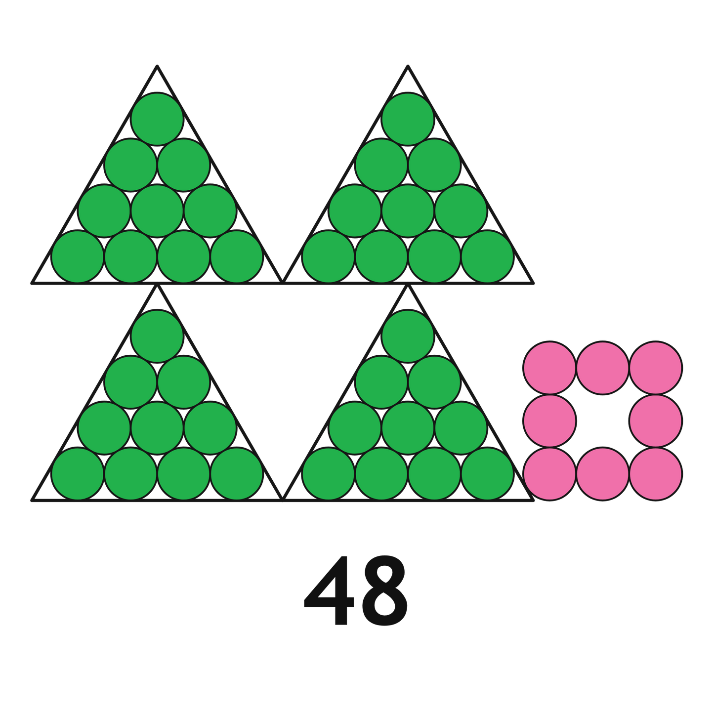 ColorMyMath number 48 design
