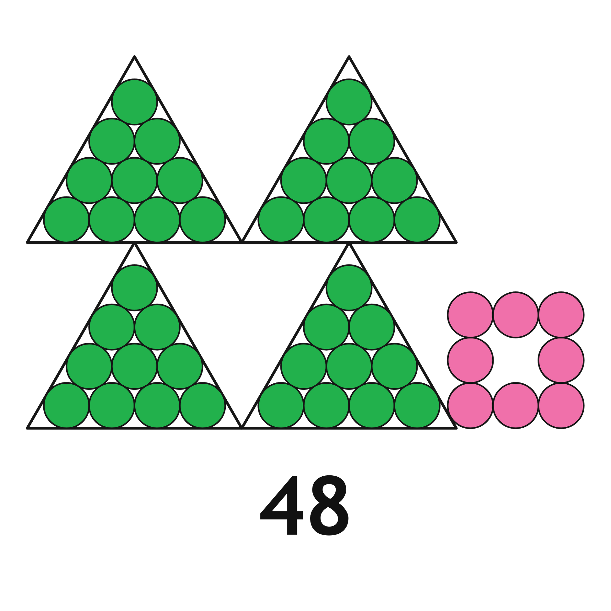 ColorMyMath number 48 design