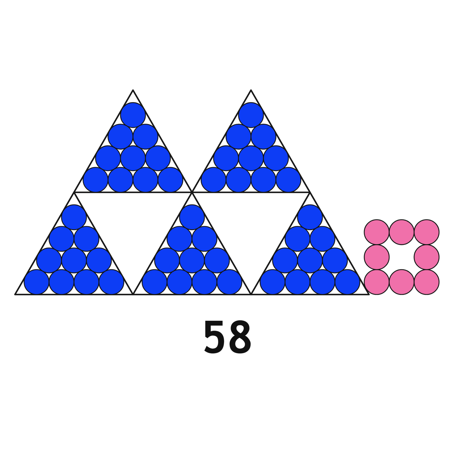 ColorMyMath number 58 design