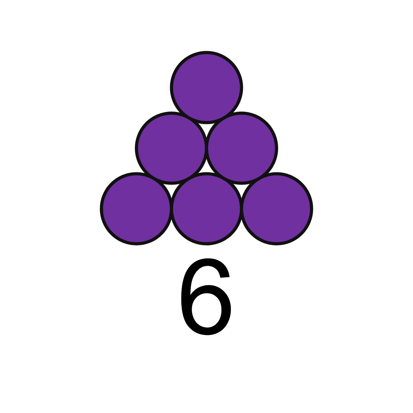ColorMyMath number 6 design