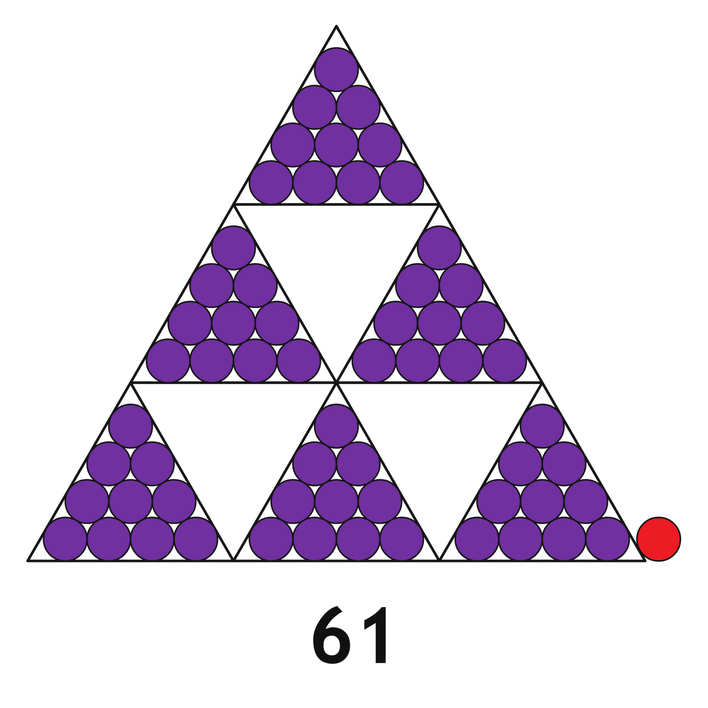 ColorMyMath number 61 design