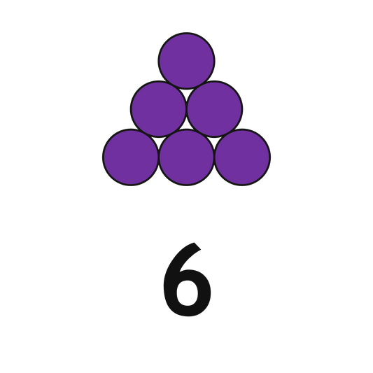 ColorMyMath number 6 design