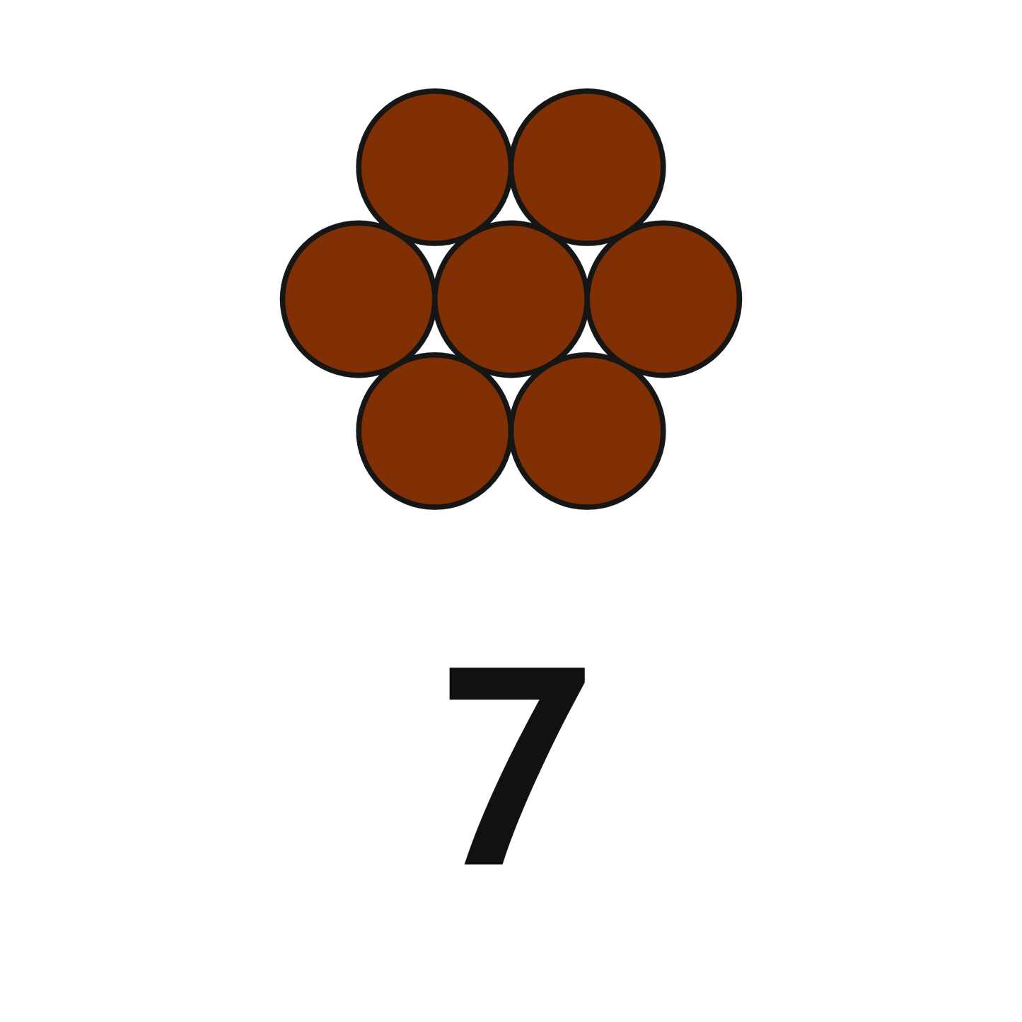 ColorMyMath number 7 design