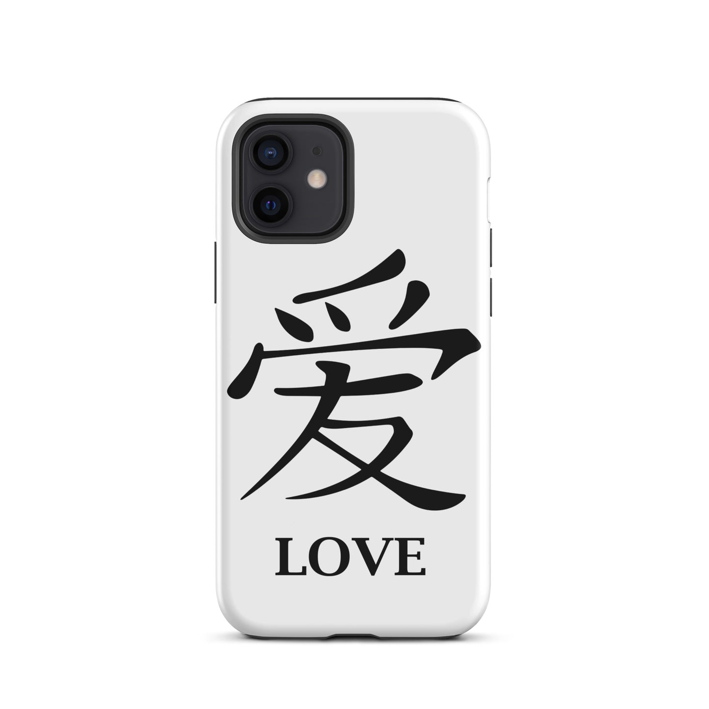 LOVE 爱 Chinese Tough iPhone case ColorMyMath - -Project Anywhere[ItsAboutTime.Life][date]