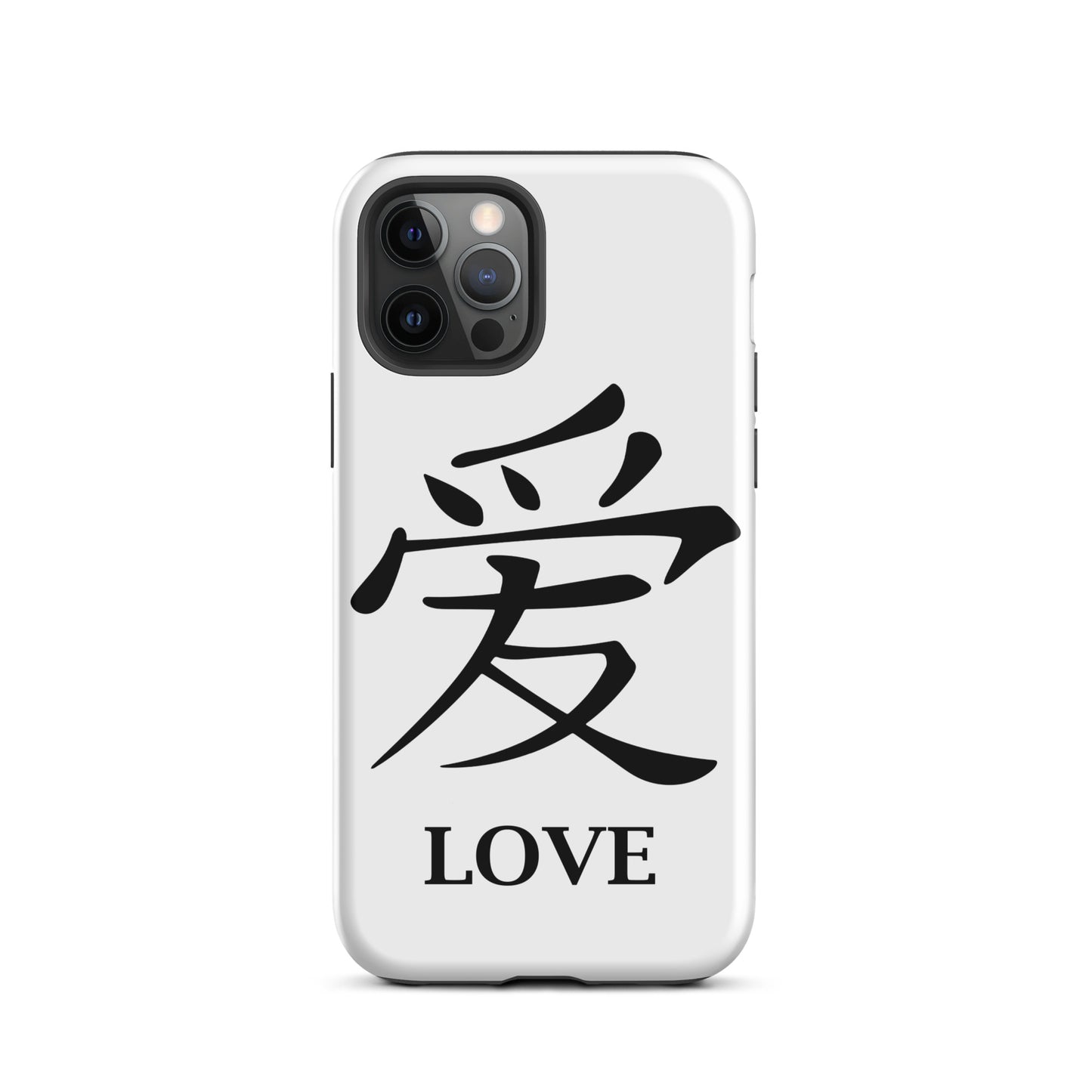 LOVE 爱 Chinese Tough iPhone case ColorMyMath - -Project Anywhere[ItsAboutTime.Life][date]