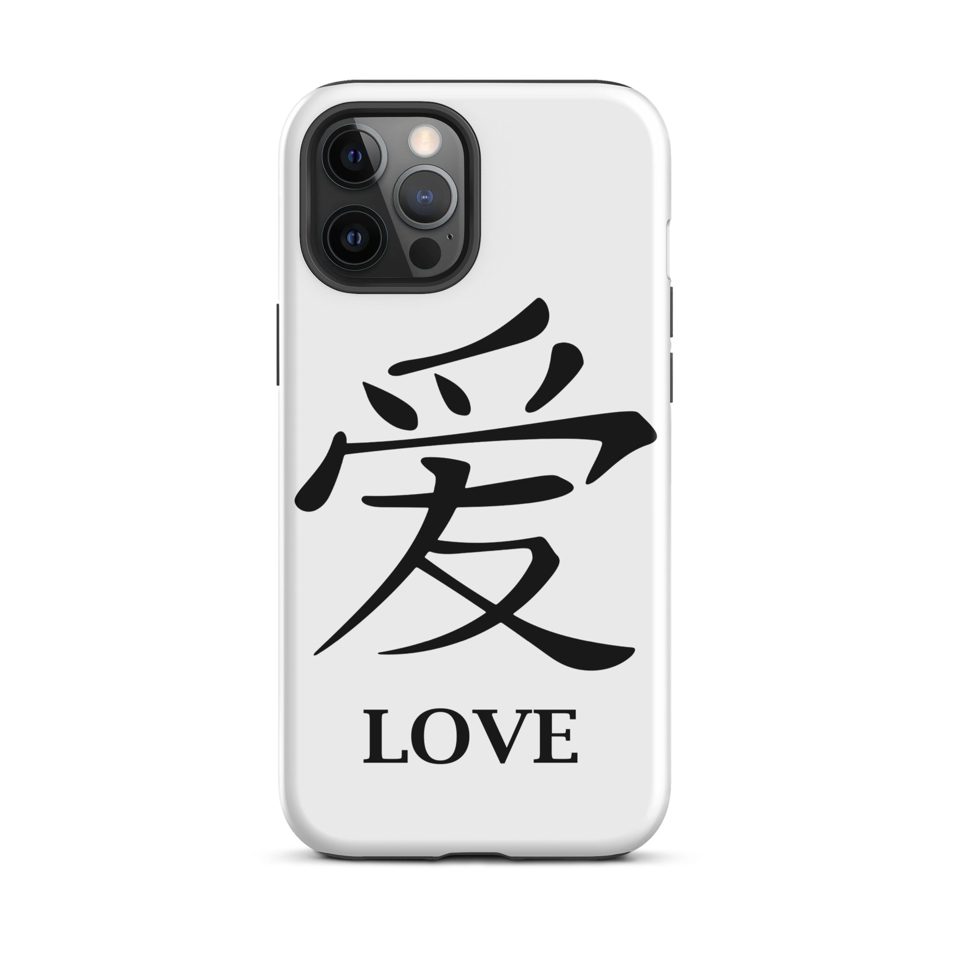 LOVE 爱 Chinese Tough iPhone case ColorMyMath - -Project Anywhere[ItsAboutTime.Life][date]