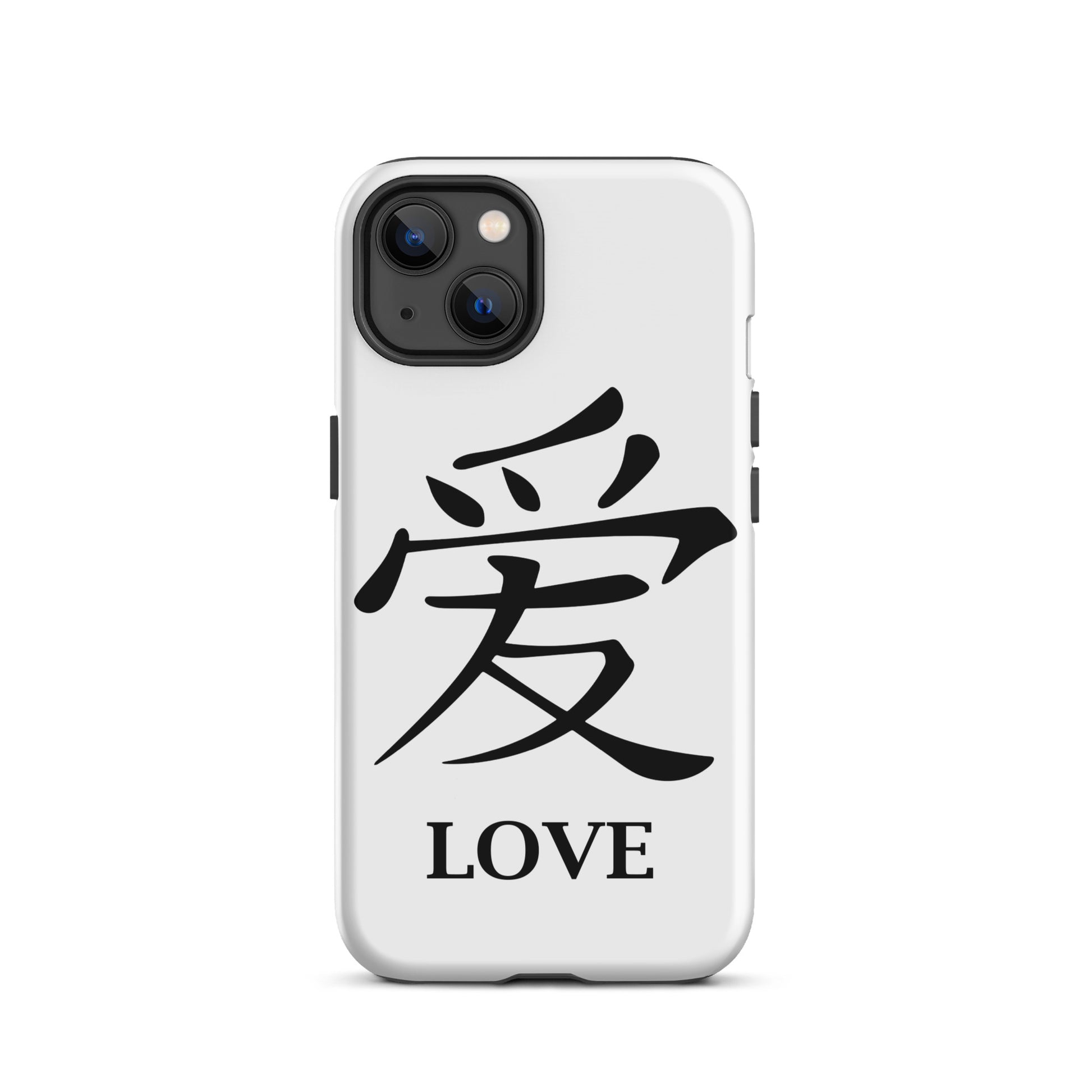 LOVE 爱 Chinese Tough iPhone case ColorMyMath - -Project Anywhere[ItsAboutTime.Life][date]