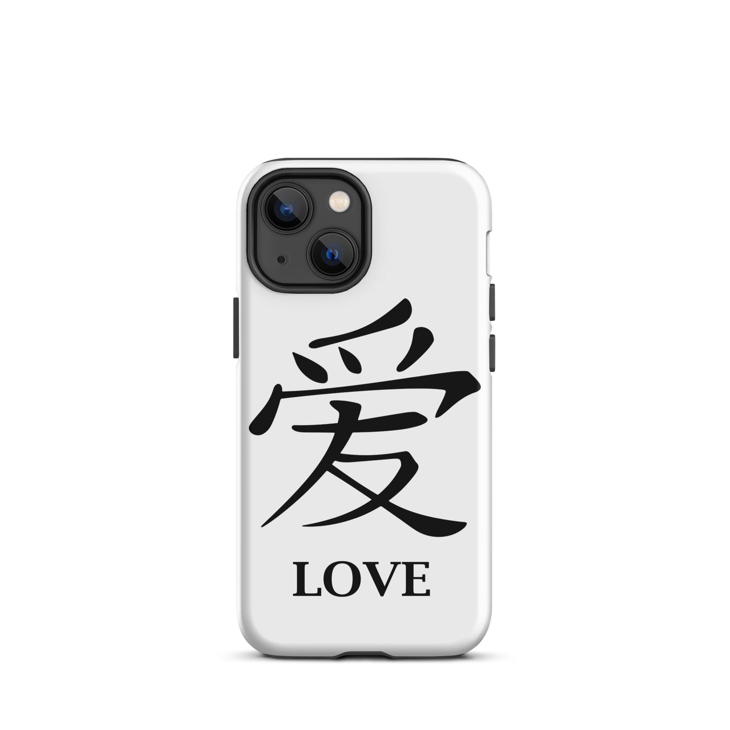 LOVE 爱 Chinese Tough iPhone case ColorMyMath - -Project Anywhere[ItsAboutTime.Life][date]