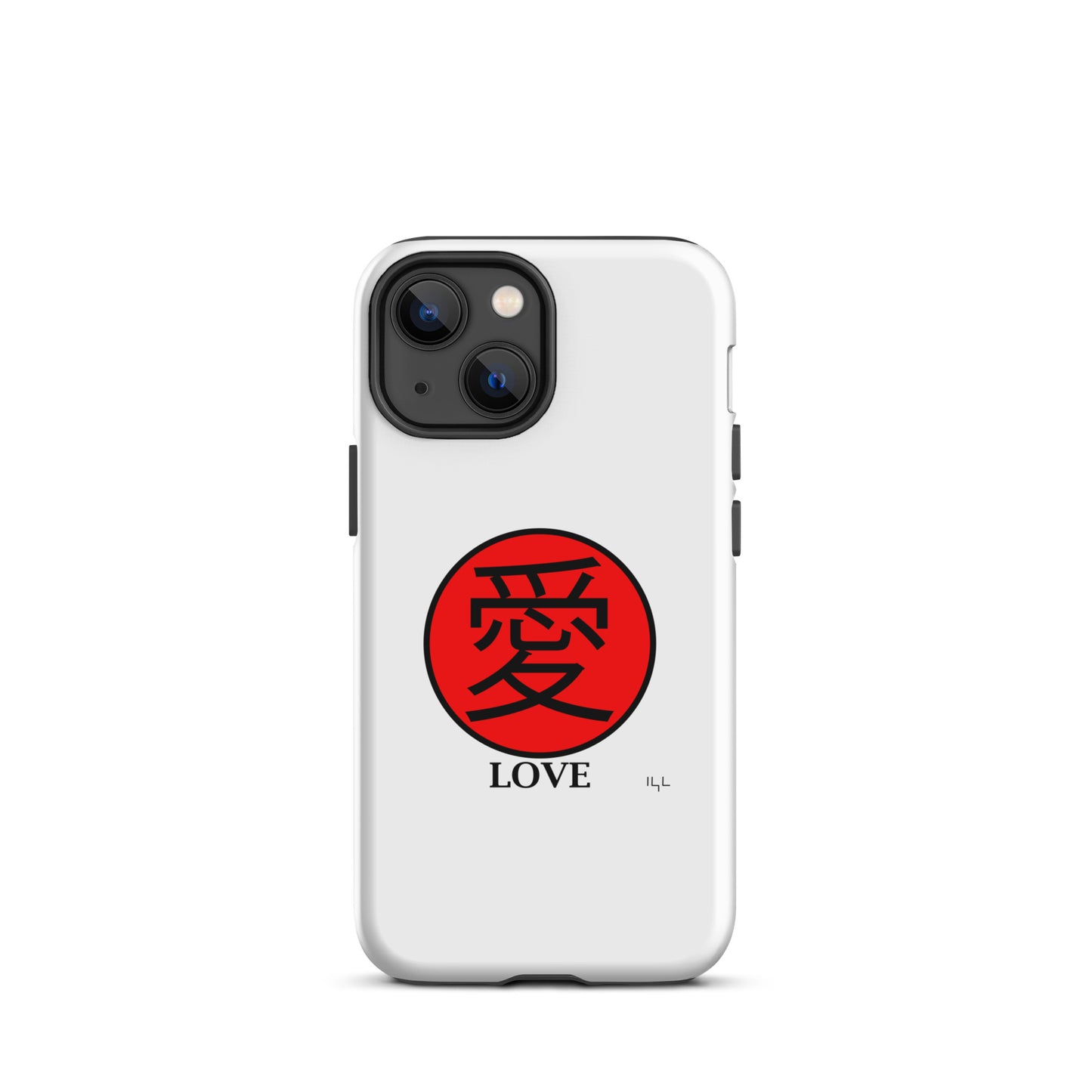 LOVE 愛 Japanese Tough iPhone case - -Lighten Your Life [ItsAboutTime.Life][date]