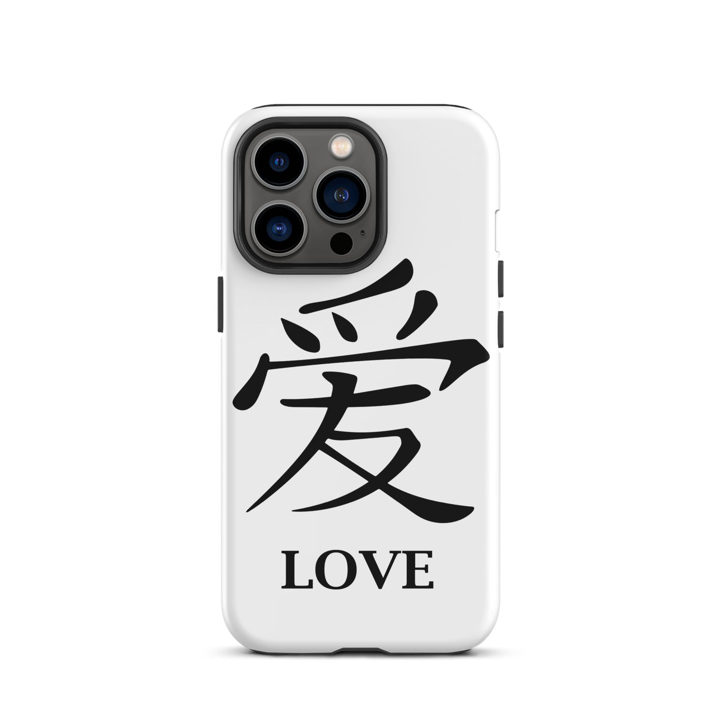 LOVE 爱 Chinese Tough iPhone case ColorMyMath - -Project Anywhere[ItsAboutTime.Life][date]