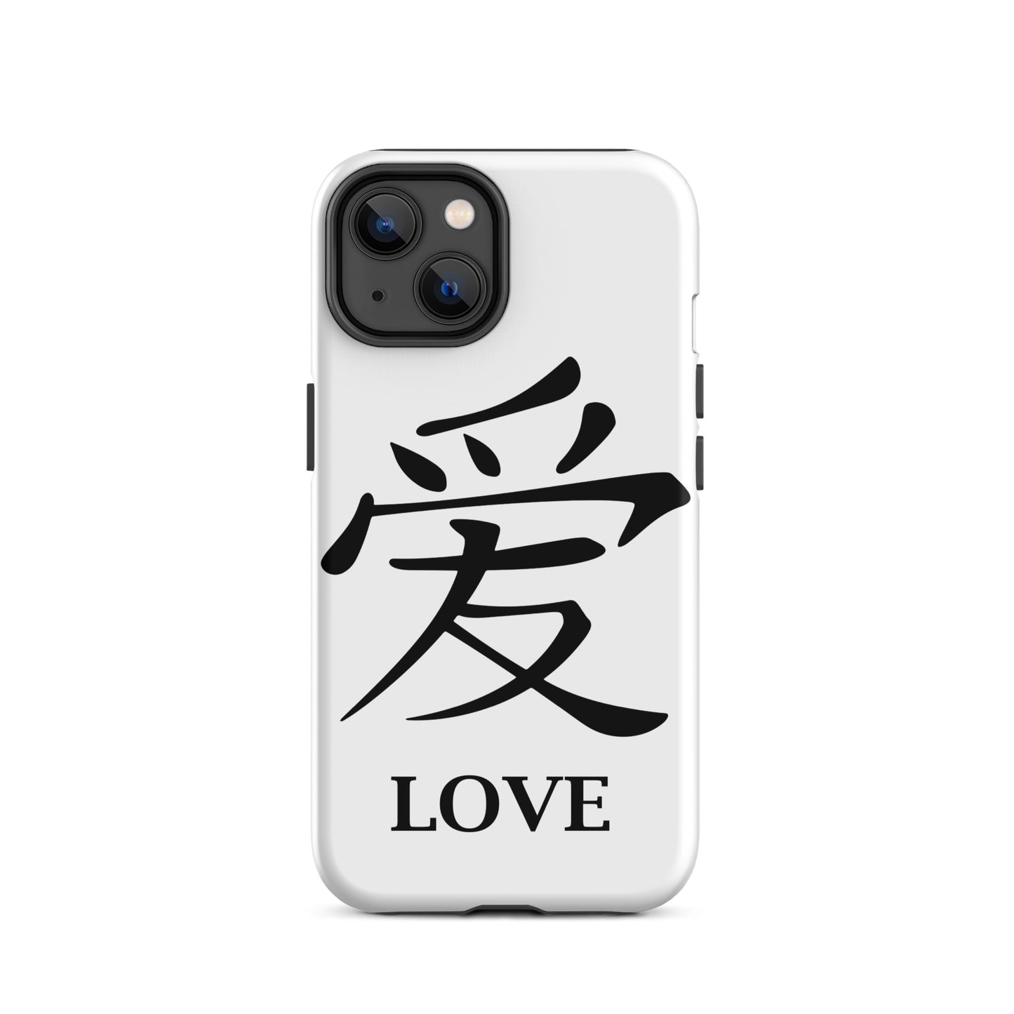 LOVE 爱 Chinese Tough iPhone case ColorMyMath - -Project Anywhere[ItsAboutTime.Life][date]