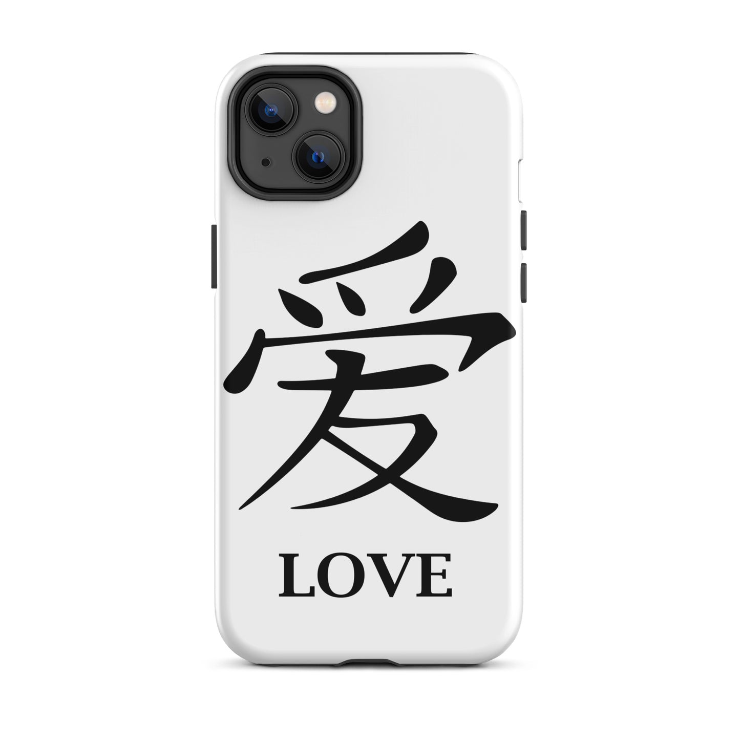 LOVE 爱 Chinese Tough iPhone case ColorMyMath - -Project Anywhere[ItsAboutTime.Life][date]