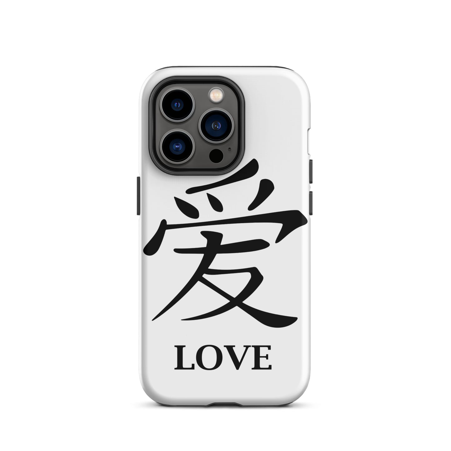 LOVE 爱 Chinese Tough iPhone case ColorMyMath - -Project Anywhere[ItsAboutTime.Life][date]