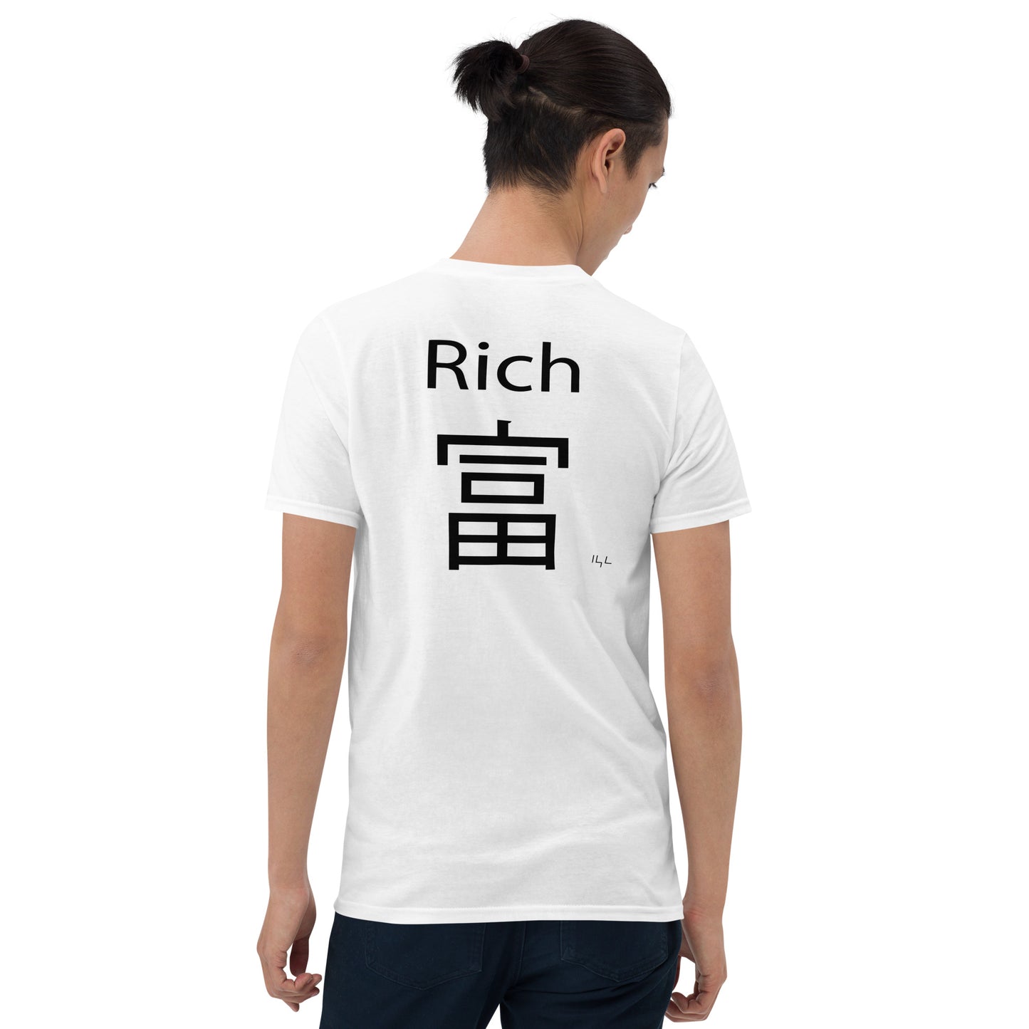 Rich Chinese Short-Sleeve Unisex T-Shirt - -Lighten Your Life [ItsAboutTime.Life][date]