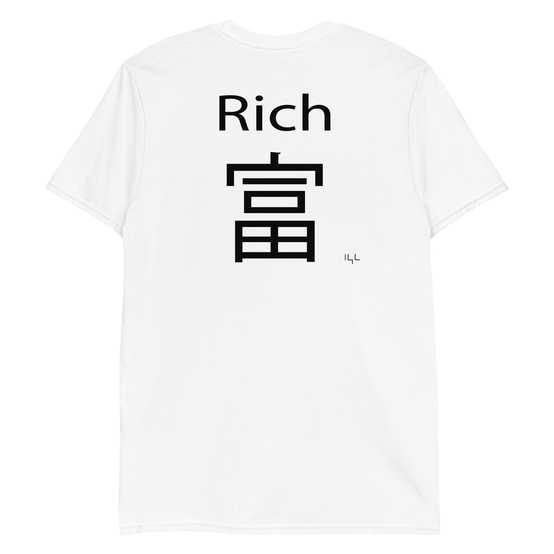 Rich Chinese Short-Sleeve Unisex T-Shirt - -Lighten Your Life [ItsAboutTime.Life][date]