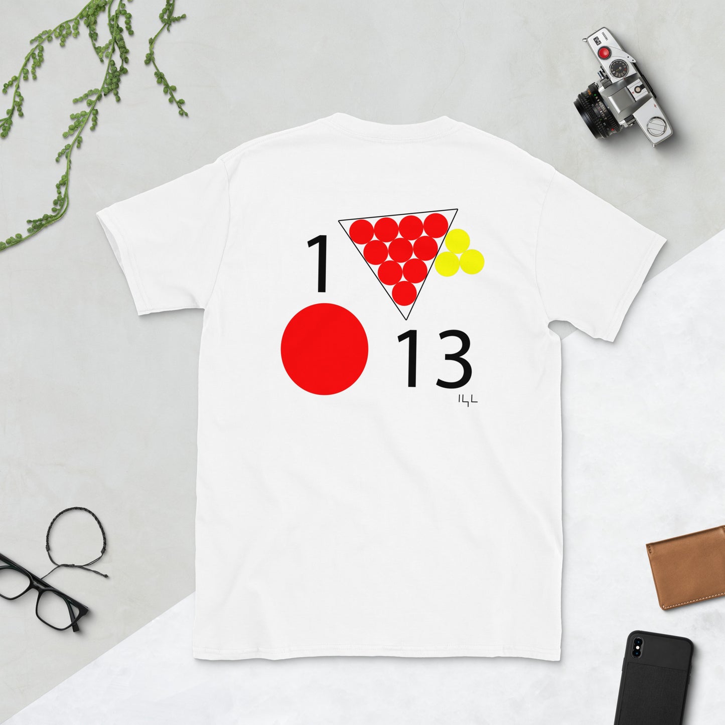 #113 Red Date 1/13 Short-Sleeve Unisex T-Shirt - -Lighten Your Life [ItsAboutTime.Life][date]