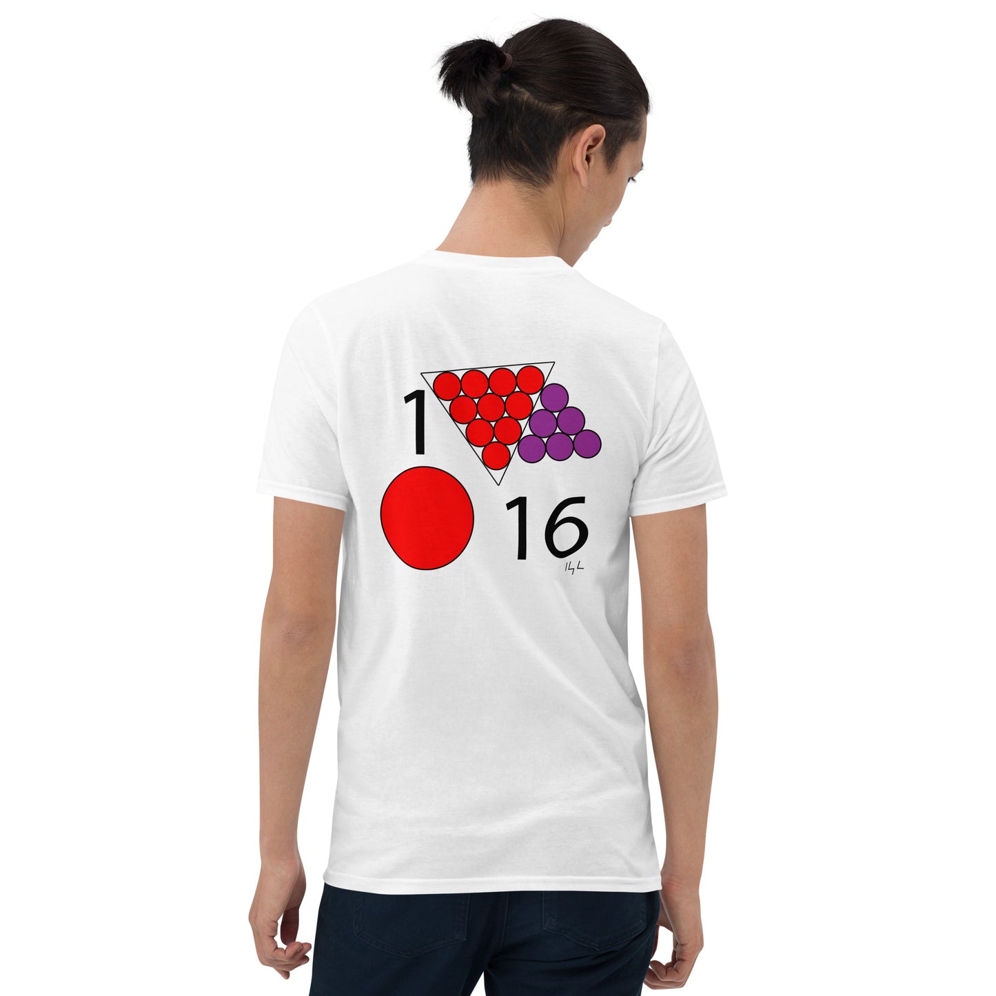 #116 Red Date 1/16 Short-Sleeve Unisex T-Shirt - -Lighten Your Life [ItsAboutTime.Life][date]