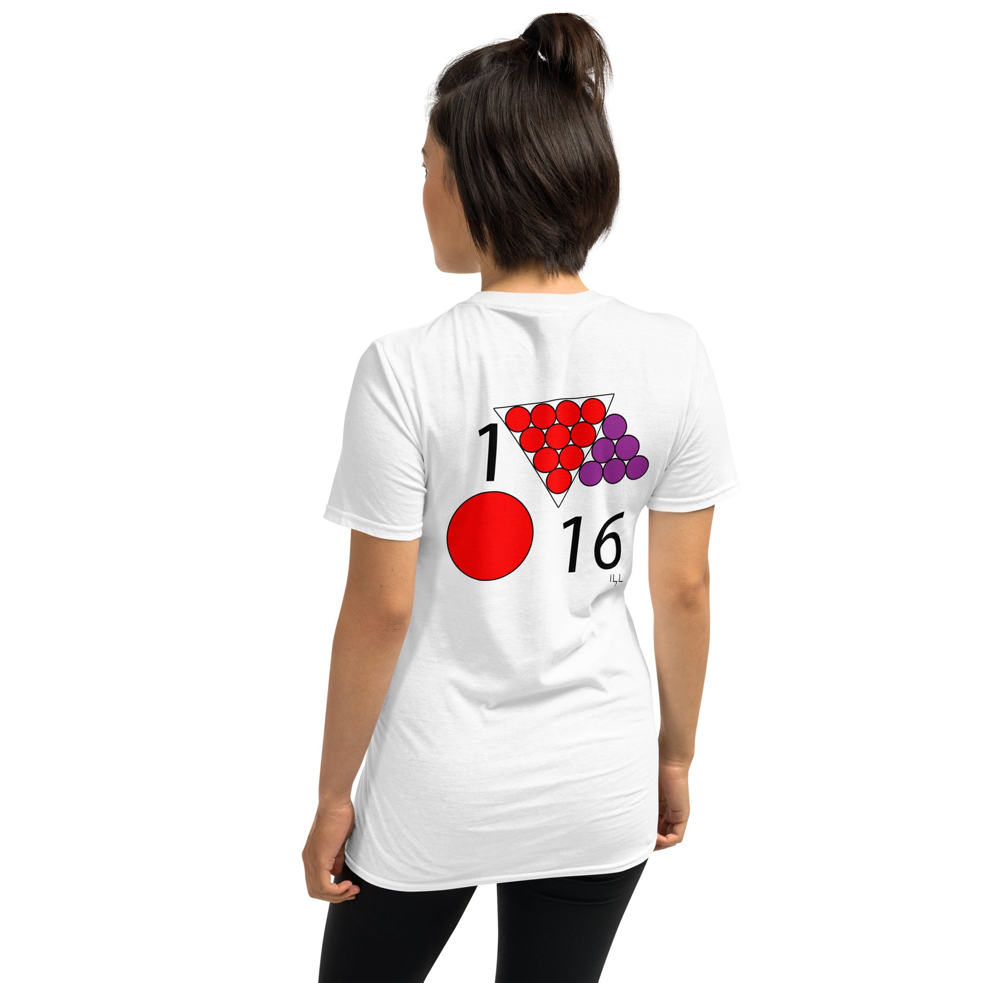 #116 Red Date 1/16 Short-Sleeve Unisex T-Shirt - -Lighten Your Life [ItsAboutTime.Life][date]