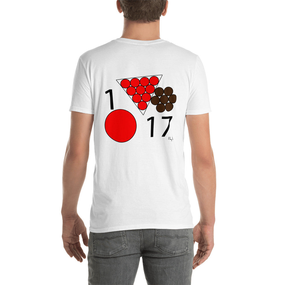 #117 Red Date 11/7 Short-Sleeve Unisex T-Shirt - -Lighten Your Life [ItsAboutTime.Life][date]