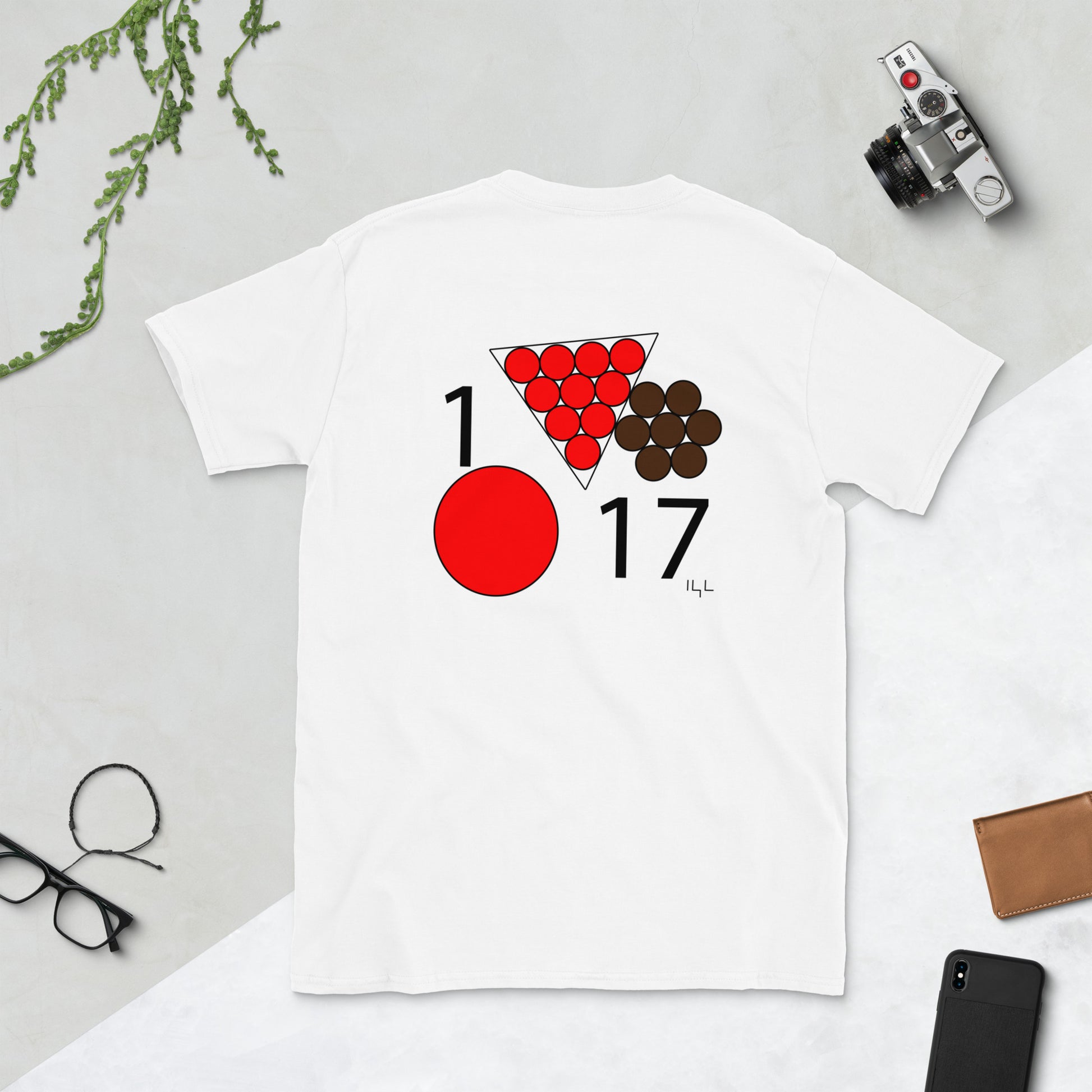 #117 Red Date 11/7 Short-Sleeve Unisex T-Shirt - -Lighten Your Life [ItsAboutTime.Life][date]