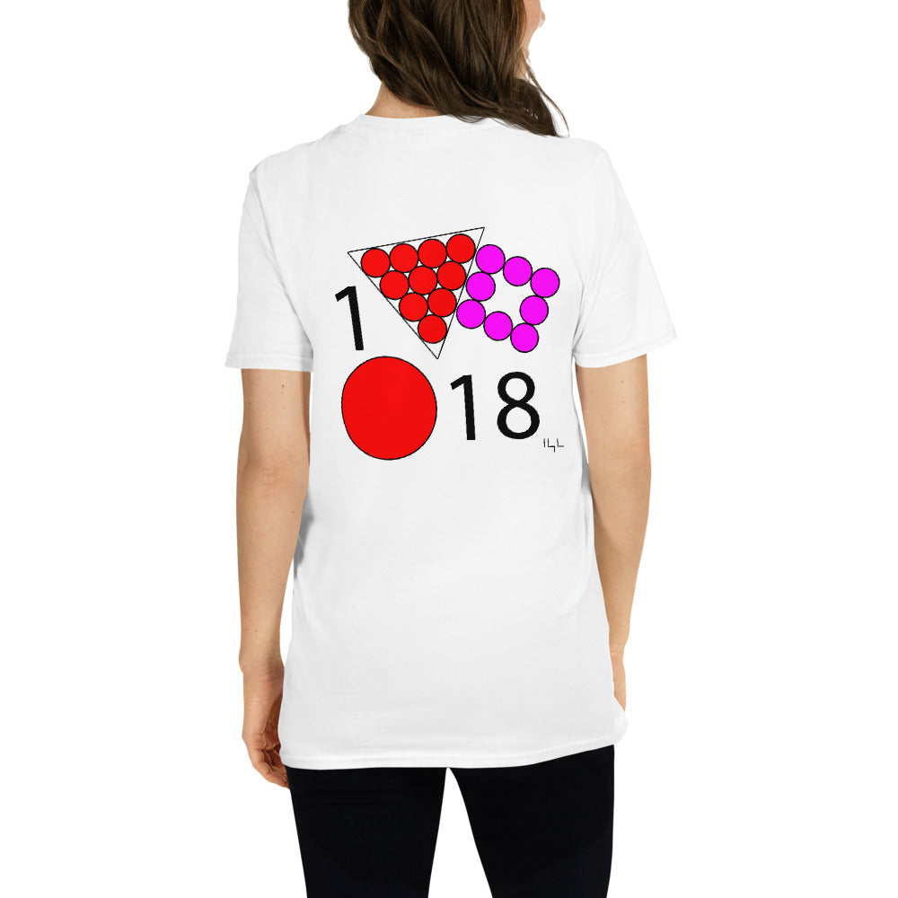 #118 Red Date 1/18 Short-Sleeve Unisex T-Shirt - -Lighten Your Life [ItsAboutTime.Life][date]