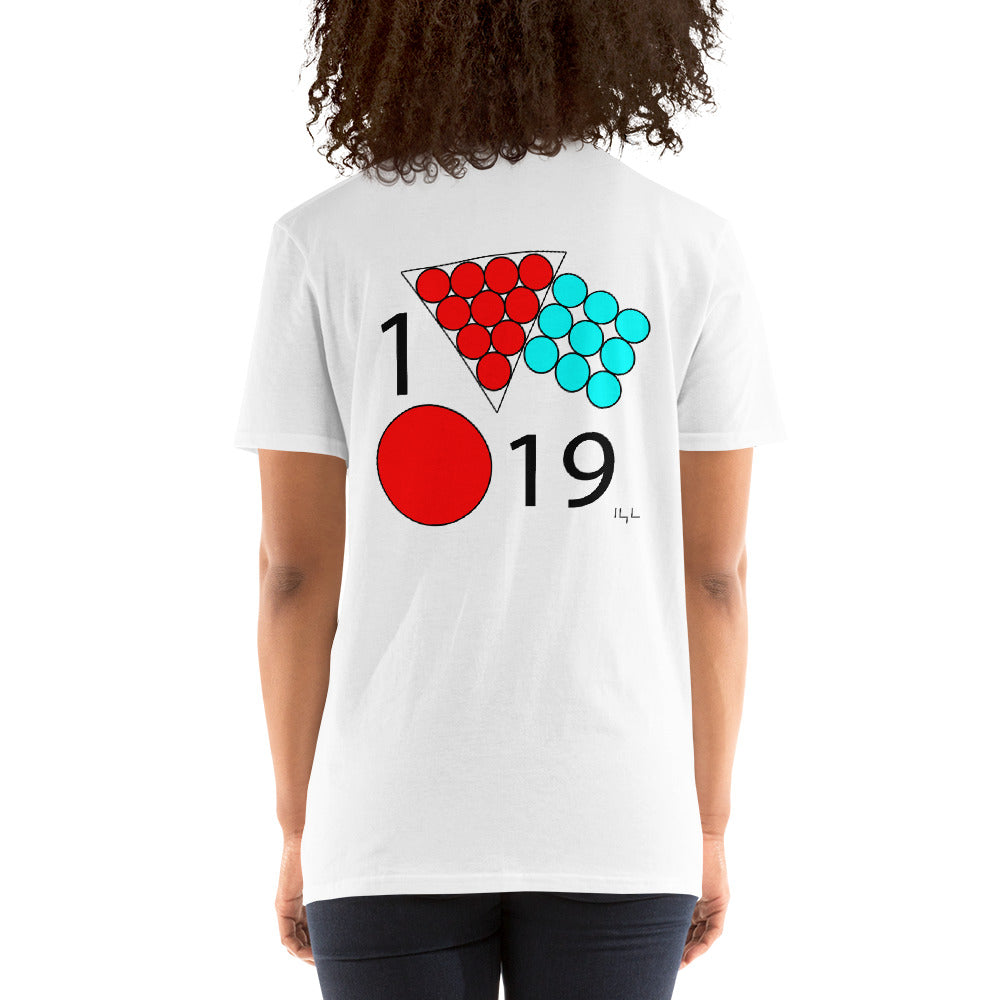 #119 Red Date 1/19 Short-Sleeve Unisex T-Shirt - -Lighten Your Life [ItsAboutTime.Life][date]