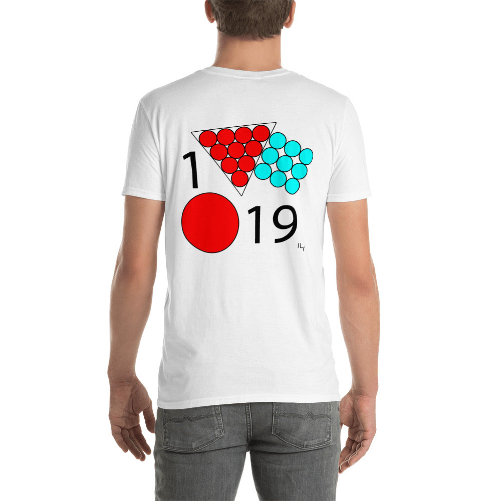 #119 Red Date 1/19 Short-Sleeve Unisex T-Shirt - -Lighten Your Life [ItsAboutTime.Life][date]