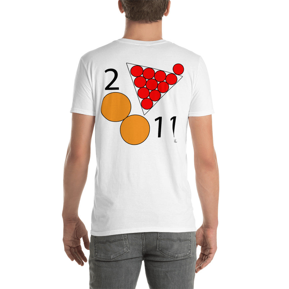 #211 Orange 2 Month 2/11 Short-Sleeve Unisex T-Shirt - -Lighten Your Life [ItsAboutTime.Life][date]