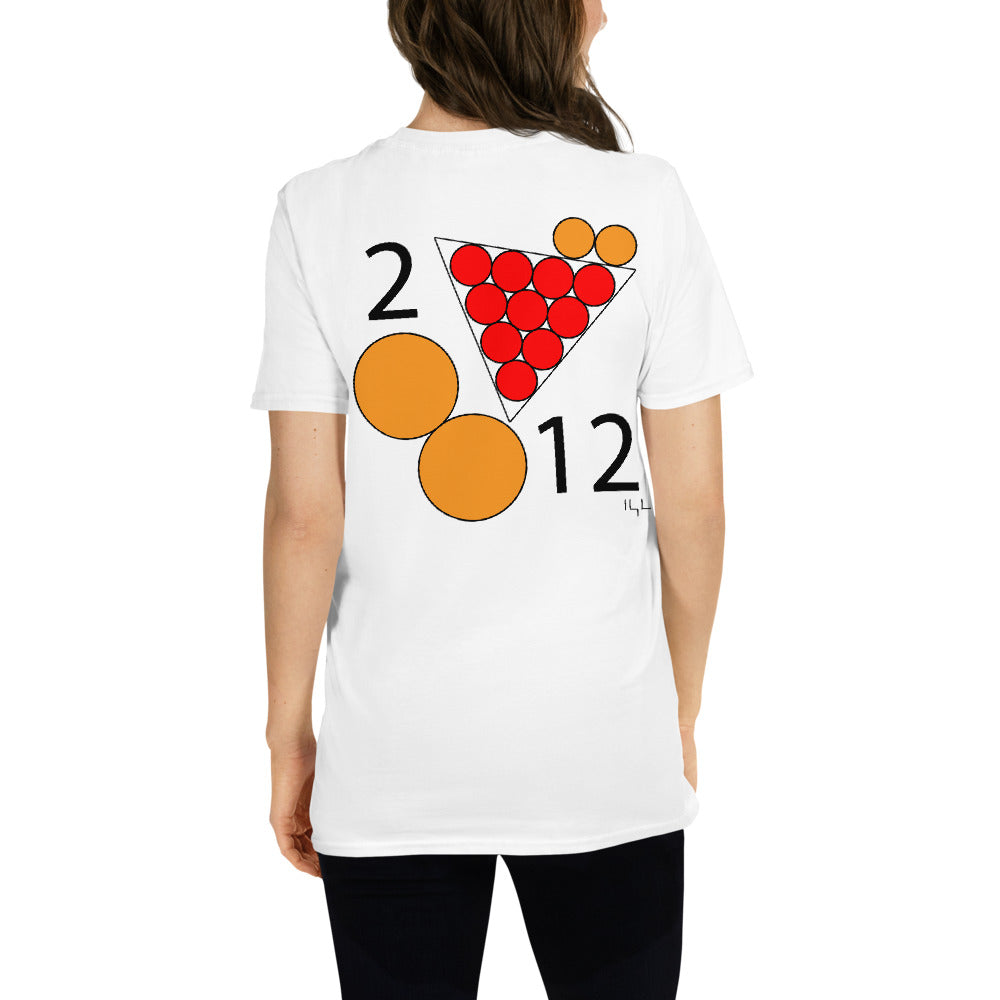 #212 Orange 2 Month 2/12 Short-Sleeve Unisex T-Shirt - -Lighten Your Life [ItsAboutTime.Life][date]