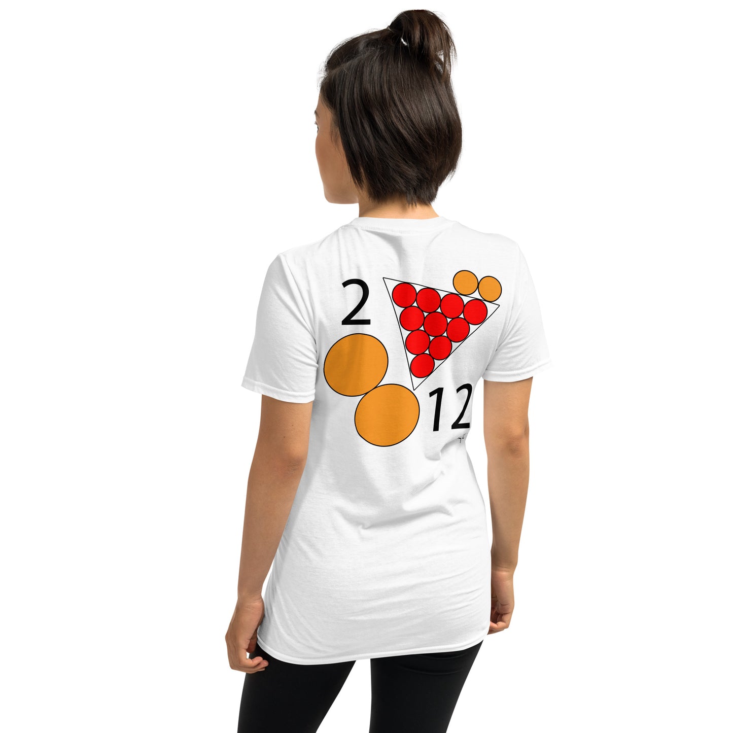 #212 Orange 2 Month 2/12 Short-Sleeve Unisex T-Shirt - -Lighten Your Life [ItsAboutTime.Life][date]