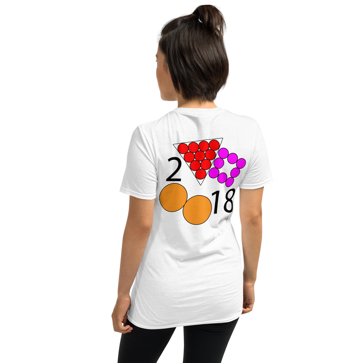 #218 Orange 2 Month 2/18 Short-Sleeve Unisex T-Shirt - -Lighten Your Life [ItsAboutTime.Life][date]