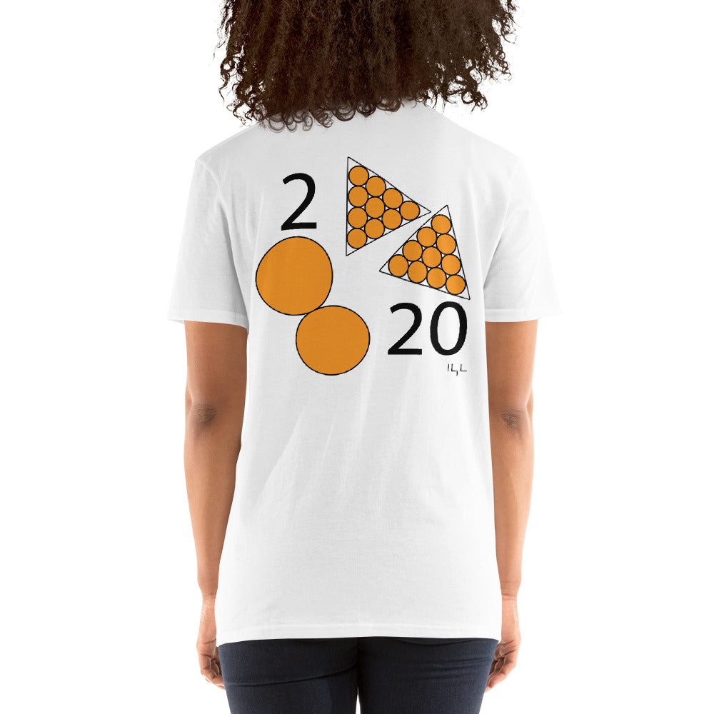 #220 Orange 2 Month 2/20 Short-Sleeve Unisex T-Shirt - -Lighten Your Life [ItsAboutTime.Life][date]