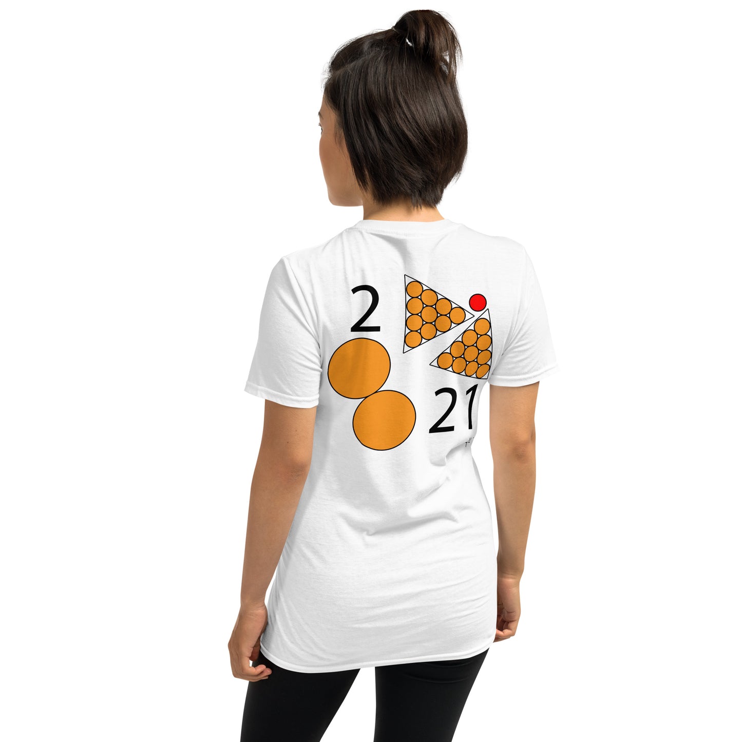 #221 Orange 2 Month 2/21 Short-Sleeve Unisex T-Shirt - -Lighten Your Life [ItsAboutTime.Life][date]