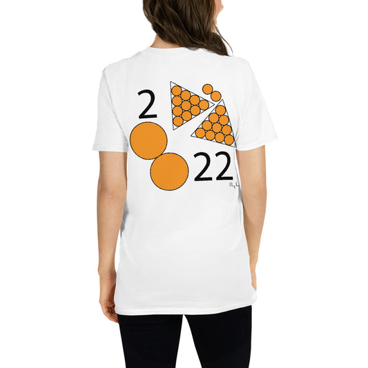 #222 Orange 2 Month 2/22 Short-Sleeve Unisex T-Shirt - -Lighten Your Life [ItsAboutTime.Life][date]