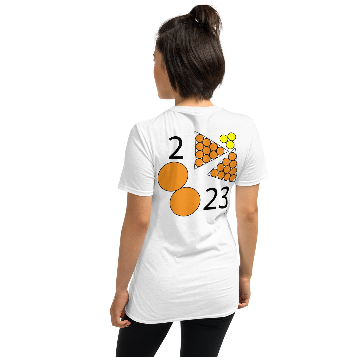 #223 Orange 2 Month 2/23 Short-Sleeve Unisex T-Shirt - -Lighten Your Life [ItsAboutTime.Life][date]