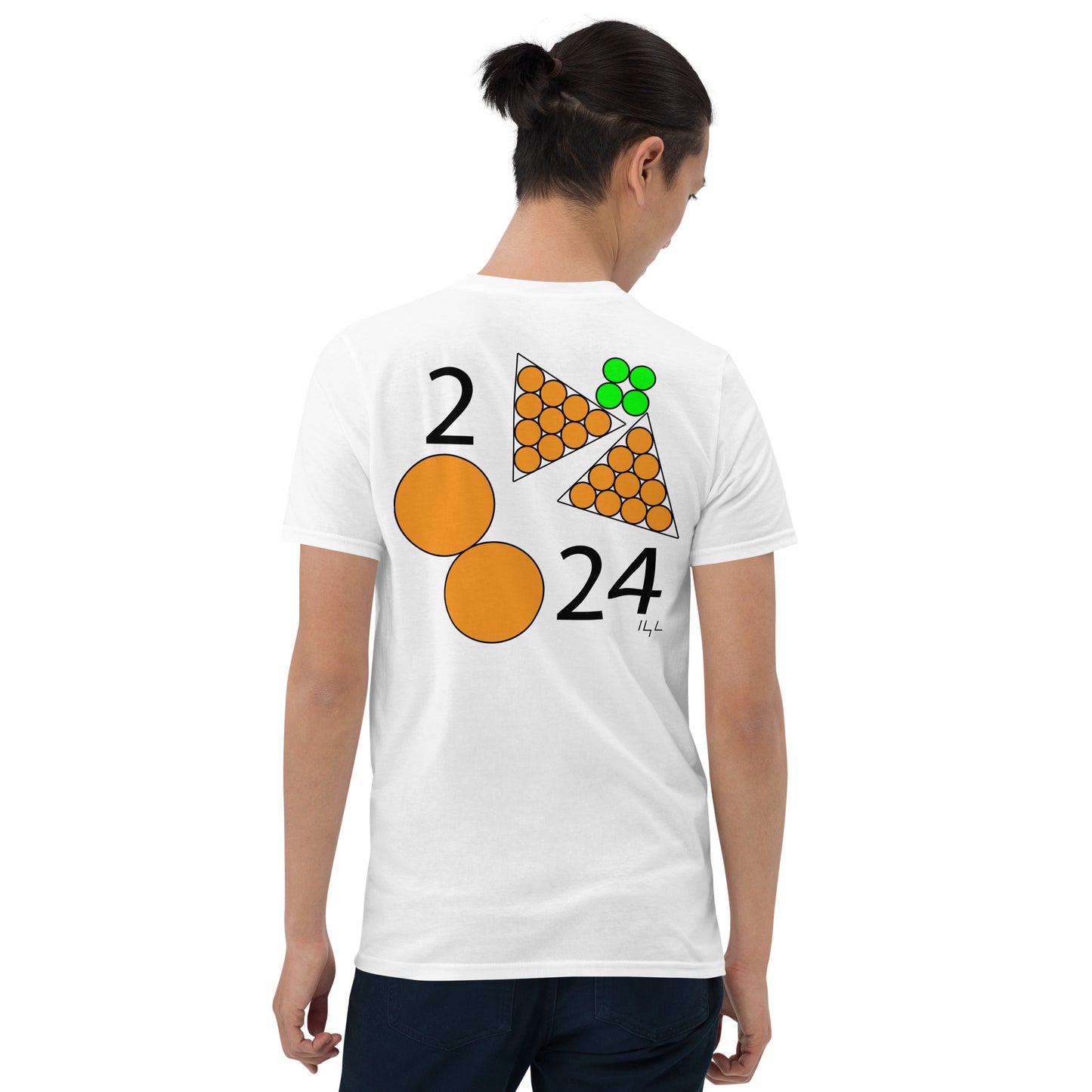 #224 Orange 2 Month 2/24 Short-Sleeve Unisex T-Shirt - -Lighten Your Life [ItsAboutTime.Life][date]