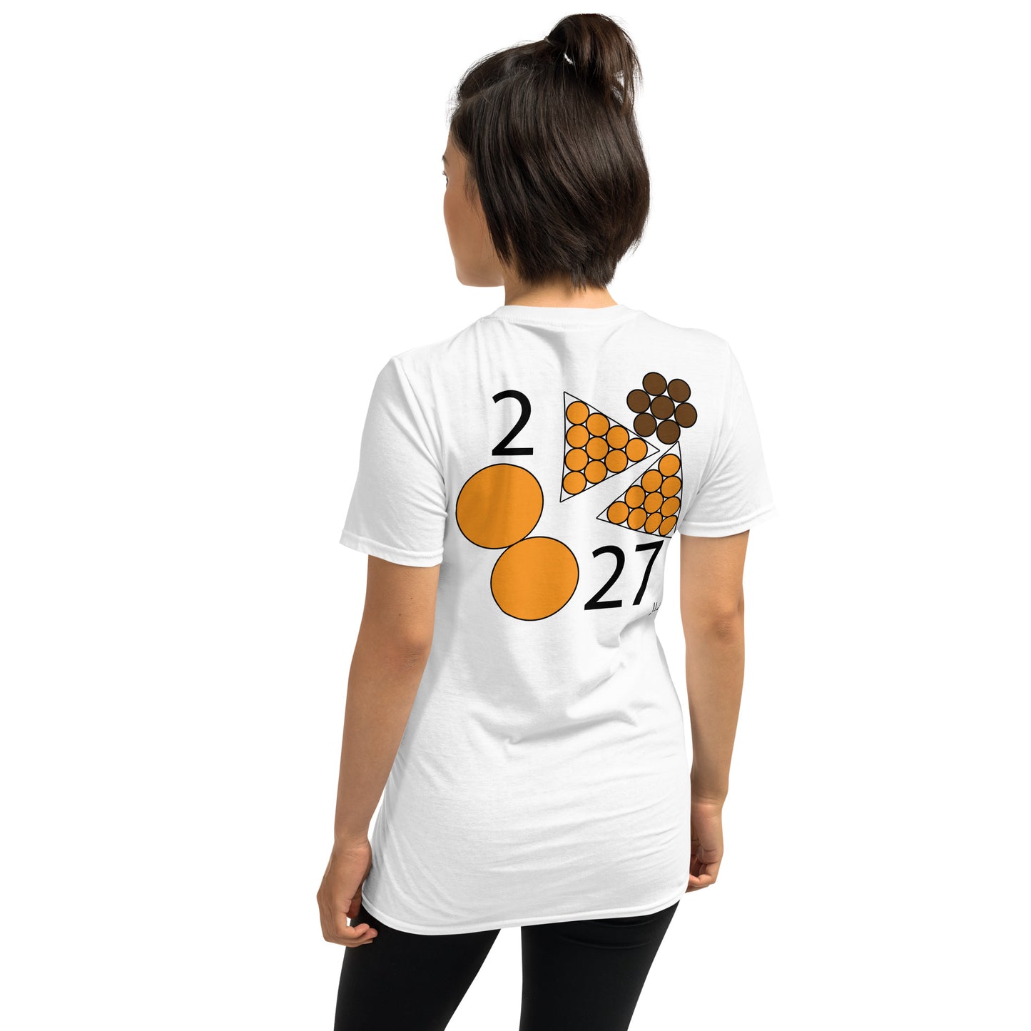 #227 Orange 2 Month 2/27 Short-Sleeve Unisex T-Shirt - -Lighten Your Life [ItsAboutTime.Life][date]