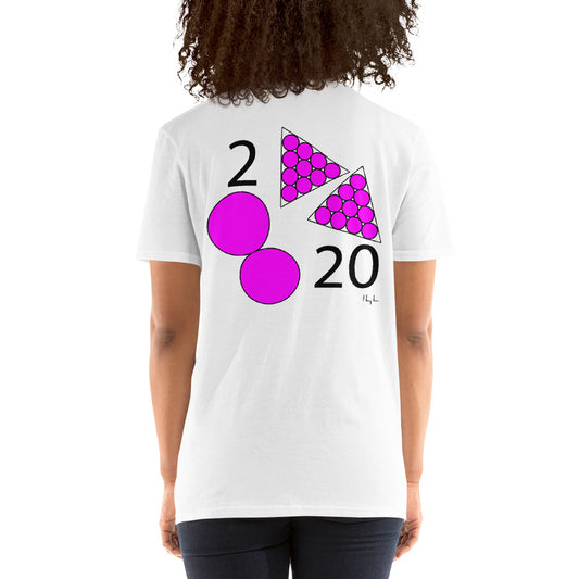 #220 Pink 2 Month 2/20 Short-Sleeve Unisex T-Shirt - -Lighten Your Life [ItsAboutTime.Life][date]