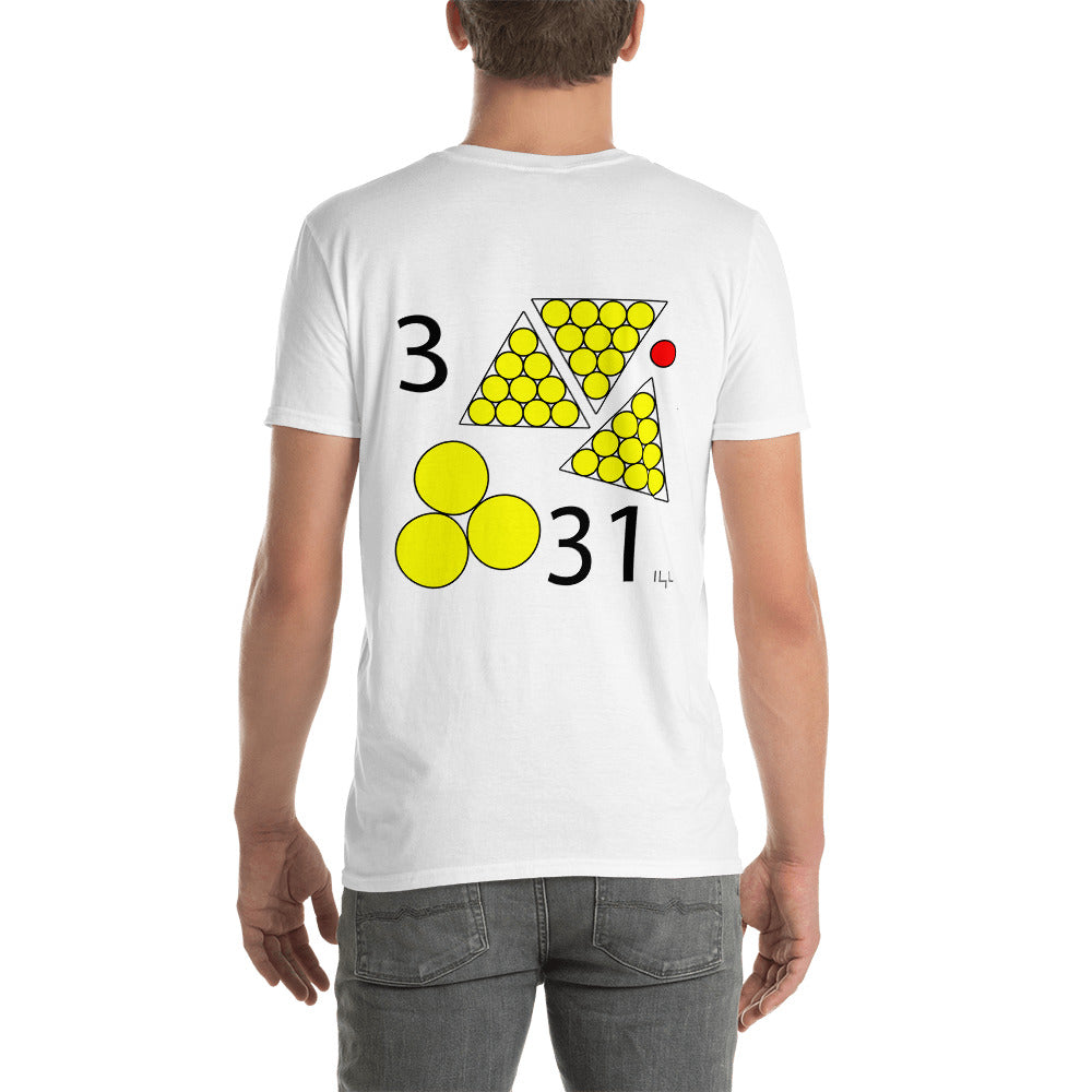 #0331 Yellow March 31st Short-Sleeve Unisex T-Shirt - -Lighten Your Life [ItsAboutTime.Life][date]