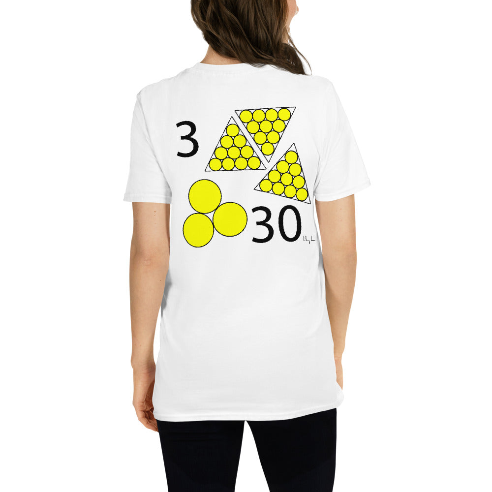 #0330 Yellow March 30th Short-Sleeve Unisex T-Shirt - -Lighten Your Life [ItsAboutTime.Life][date]