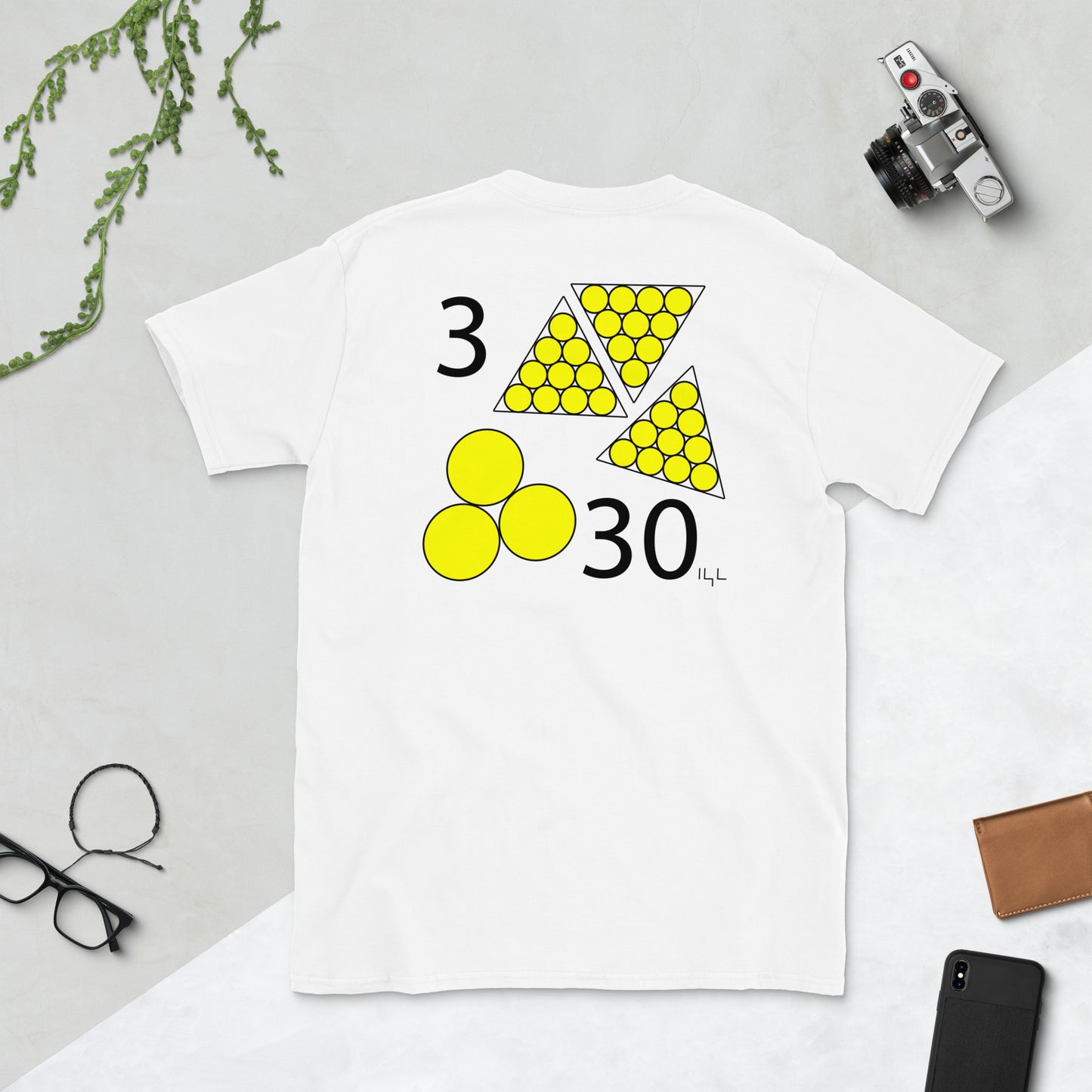 #0330 Yellow March 30th Short-Sleeve Unisex T-Shirt - -Lighten Your Life [ItsAboutTime.Life][date]