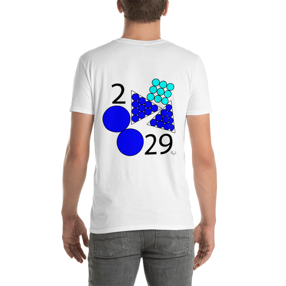 #0229 Blue February 29 Short-Sleeve Unisex T-Shirt - -Lighten Your Life [ItsAboutTime.Life][date]