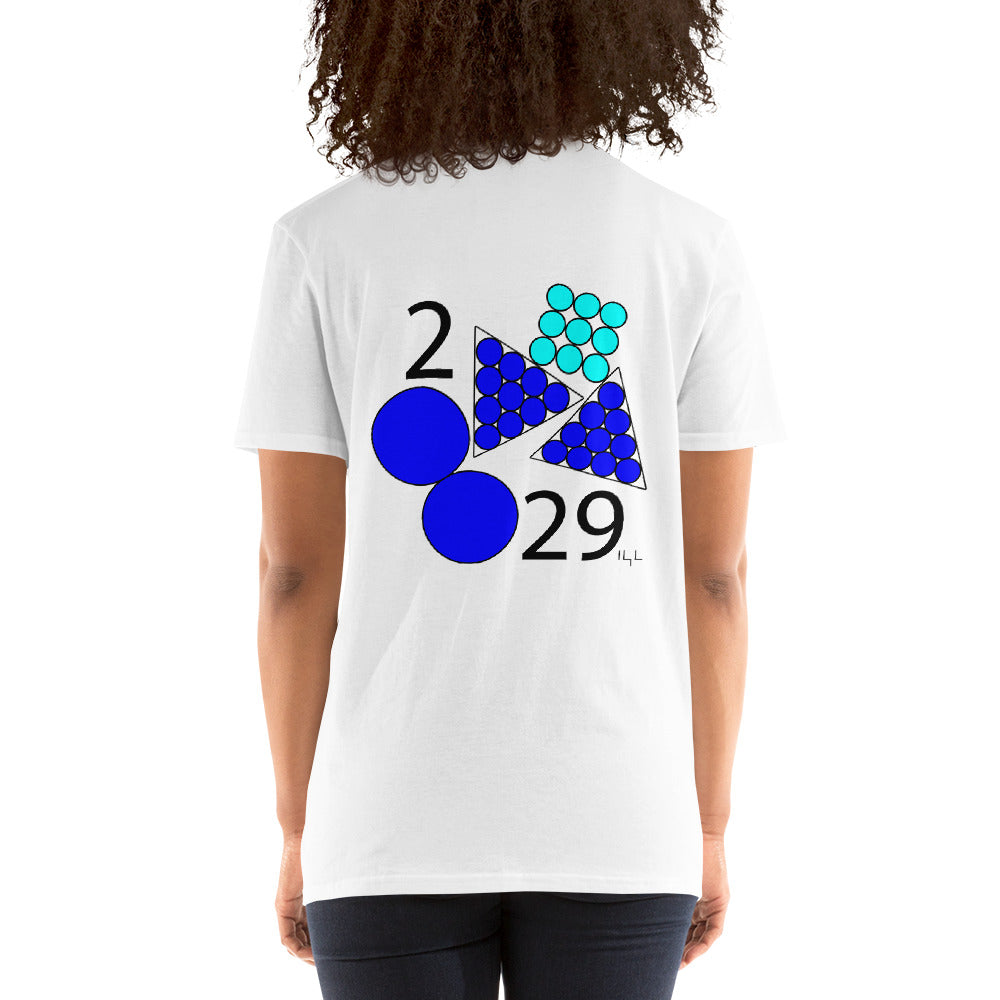 #0229 Blue February 29 Short-Sleeve Unisex T-Shirt - -Lighten Your Life [ItsAboutTime.Life][date]