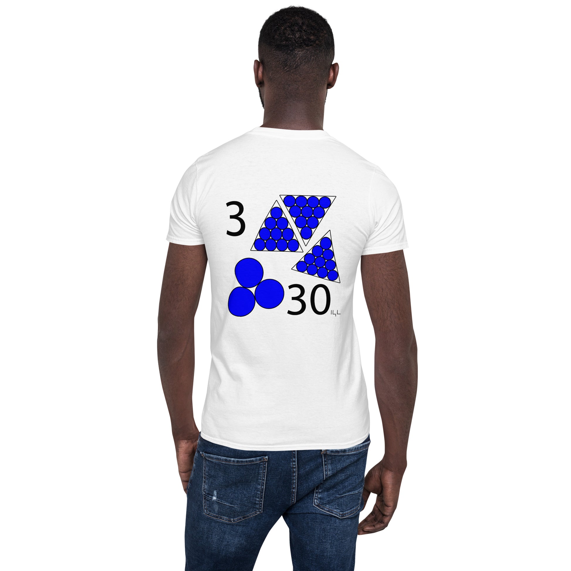 #0330 Blue March 30th Short-Sleeve Unisex T-Shirt - -Lighten Your Life [ItsAboutTime.Life][date]