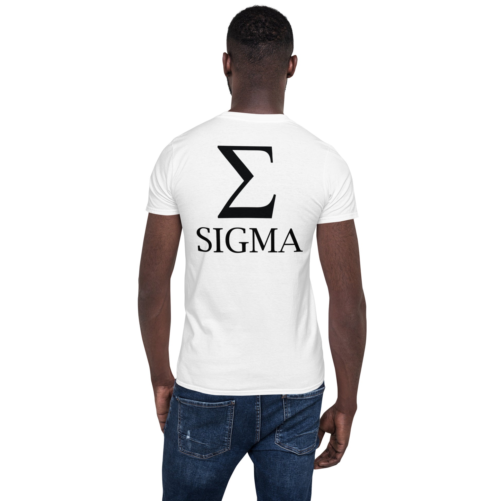 Sigma bottom Σ Short-Sleeve T-Shirt - -Lighten Your Life [ItsAboutTime.Life][date]