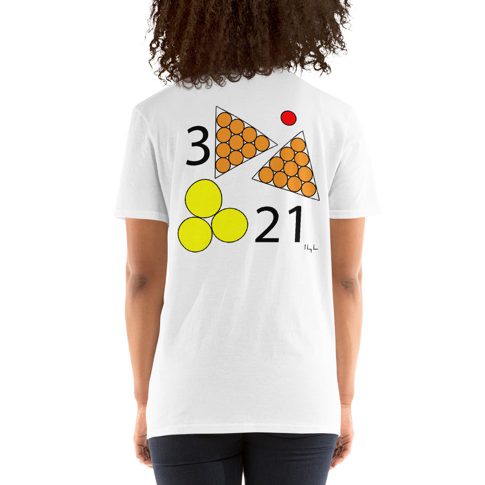 #0321 A Yellow March 21st Short-Sleeve Unisex T-Shirt - -Lighten Your Life [ItsAboutTime.Life][date]